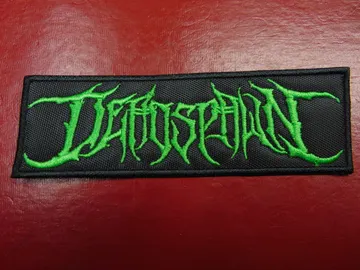 DEADSPAWN  Embroidered Patch  (black death)  U.S.A   2081