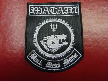 WATAIN  Embroidered Patch  (black metal)  Sweden   024
