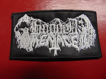 HOODED MENACE    Embroidered Patch  (death doom)  Finland  2281