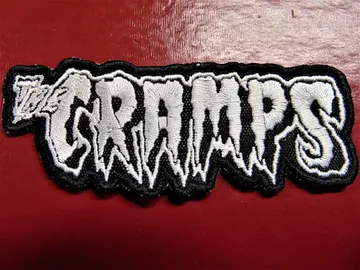 THE CRAMPS…   Embroidered Patch   (Industrial Gothic)   U.S.A   1423