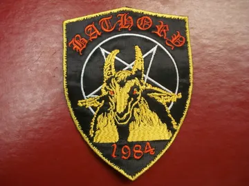 BATHORY   Embroidered Patch   (thrash death)   Sweden   1201