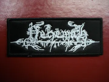 NEHEMAH…  Embroidered patch   (black metal)   France  1244