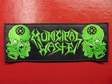 MUNICIPAL WASTE…  Embroidered Patch  (crossover)   U.S.A   1019