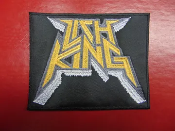LICH KING…   Embroidered Patch   (thrash metal)   U.S.A   3267