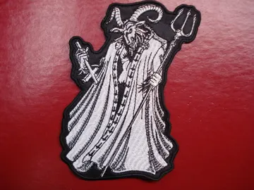 BEHERIT…  Embroidered Patch   (black metal)   Finland   2777