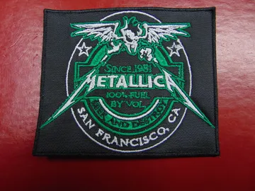 METALLICA…   Embroidered Patch   (thrash metal)   U.S.A   2744