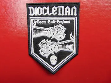 DIOCLETIAN…  Embroidered Patch  (war metal)   New Zealand   3793