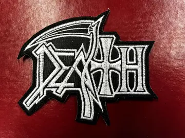 DEATH…  Embroidered Patch  (death metal)   U.S.A   1906