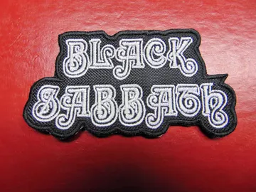 BLACK SABBATH…  Embroidered Patch  (nwobhm)   U.K   2709