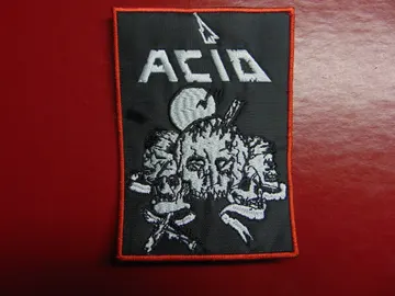 ACID…   Embroidered Patch   (speed metal)   Belgium   031