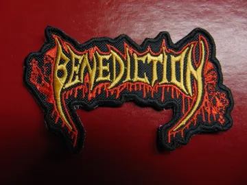 BENEDICTION   Embroidered Patch   (death metal)   U.K   335