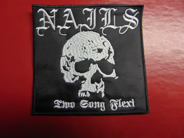 NAILS  Embroidered patch  (death metal)   U.S.A   3363