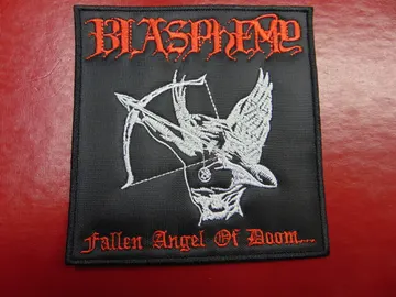 BLASPHEMY…   Embroidered Patch   (war metal)   Canada   1259
