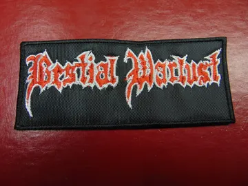 BESTIAL WARLUST  Embroidered Patch  (war metal)   Australia   1948