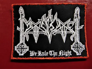 MOONBLOOD  Embroidered patch   (black metal)   Germany   784