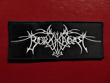 BORKNAGAR  Embroidered Patch  (black metal)  Norway   1335