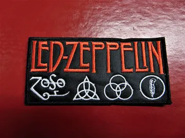 LED ZEPPELIN…  Embroidered Patch   (classic rock)  U.K   4002