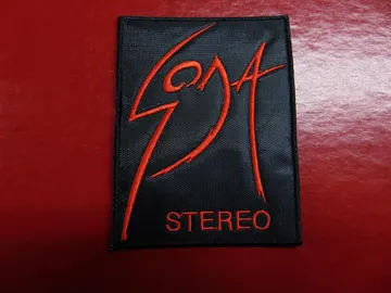 SODA STEREO  Embroidered patch  (rock en tu idioma) Argentina   1544
