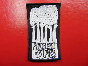 A FOREST OF STARS  Embroidered Patch   (black folk)   U.K   4014