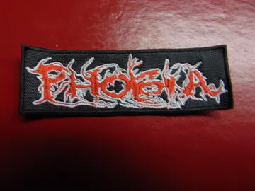 PHOBIA  Embroidered Patch  (grind core)  U.S.A   1668