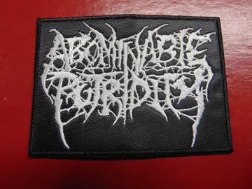 ABOMINABLE PUTRIDITY  Embroidered Patch   (brutal death)   Russia   239