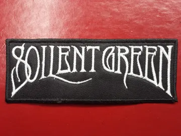 SOILENT GREEN…   Embroidered Patch   (death grind)   U.S.A.   019