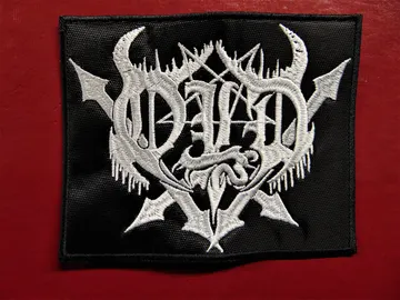 OLD  Embroidered Patch  (black metal)   U.S.A   1248