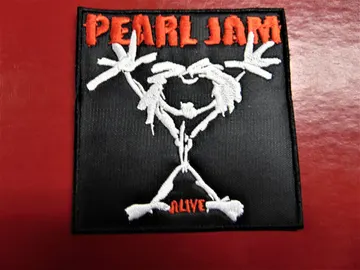PEARL JAM…  Embroidered Patch   (grunge)   U.S.A   3999