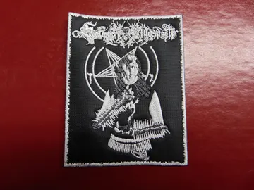 SATANIC WARMASTER…  Embroidered Patch  (black metal)    Finland   1144