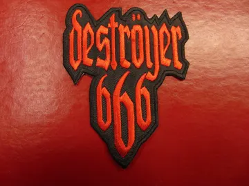 DESTROYER 666…  Embroidered Patch  (thrash black)    Australia   261