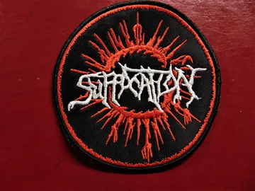 SUFFOCATION  Embroidered Patch   (death metal)  U.S.A   2484