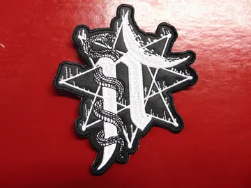 NORDJEVEL…   Embroidered Patch   (black metal)   Norway   542