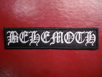 BEHEMOTH  Embroidered patch  (black death)   Poland   972