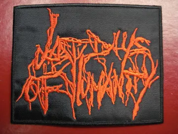 LAST DAYS OF HUMANITY…   Embroidered Patch (gore grind)    Netherlands   076