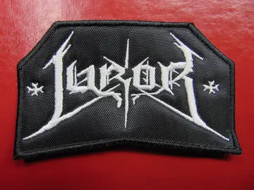 LUROR  Embroidered Patch  (black metal)   Germany   6661