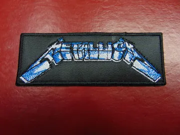 METALLICA…   Embroidered Patch   (thrash metal)   U.S.A   253