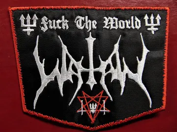 WATAIN  Embroidered Patch  (black metal)   Sweden   1268