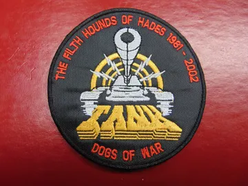 TANK…   Embroidered Patch   (NWOBHM)  U.K   2593