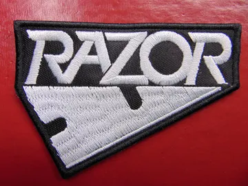 RAZOR…  Embroidered Patch  (thrash metal)   Canada   4111