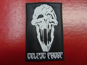 CELTIC FROST   Embroidered Patch  (black death)  Switzerland   3209