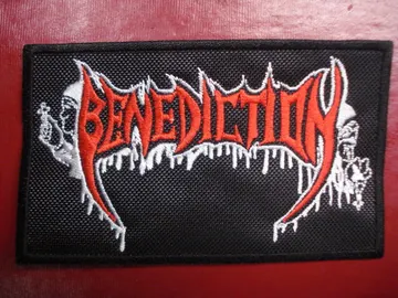 BENEDICTION  Embroidered Patch  (death thrash)   U.K   3483