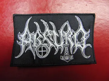 ABSURD… Embroidered Patch  (black metal)    Germany   2840