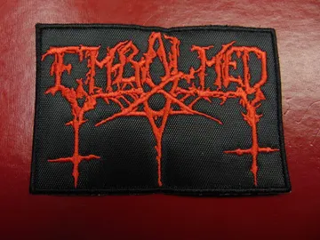 EMBALMED…  Embroidered Patch  (war metal)   Mexico   2462