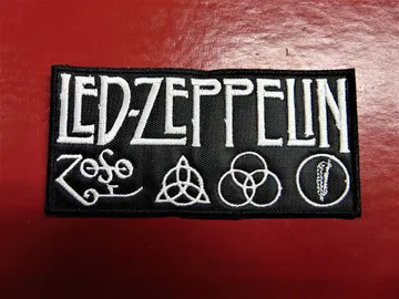 LED ZEPPELIN…  Embroidered Patch   (classic rock)  U.K  3988