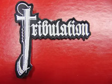 TRIBULATION…  Embroidered Patch  (doom black)  Sweden  2622