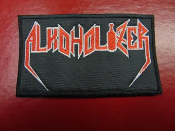 ALKOHOLIZER   Embroidered Patch  (thrash-metal)   Italy   3439