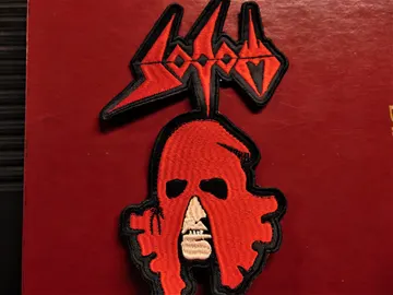 SODOM  Embroidered Patch  (thrash metal)  Germany   762