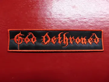 GOD DETHRONED…  Embroidered Patch  (death metal)   Netherlands   4157