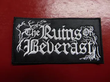 THE RUINS OF BEVERAST…   Embroidered Patch   (Black Doom)   Germany   900