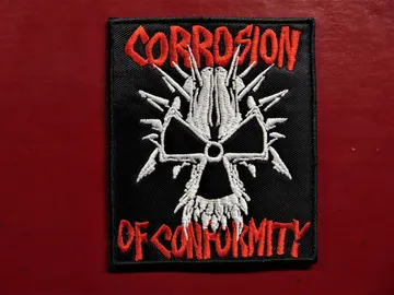 CORROSION OF CONFORMITY  Embroidered Patch  ..(thrash metal)   U.S.A   576